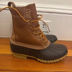 L.L. Bean Brown and Black Winter Boots